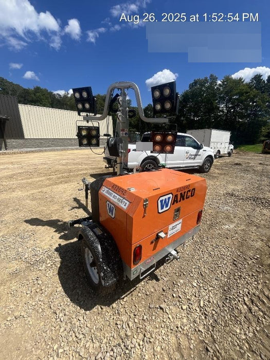 2024 Wanco WLTT-4MM4K Diesel, Deep Sea Controller, Shore Power Plug, Auto Start, (4) 350W LED Floodlights, 4kW Generator, 60 Gal Fuel Tank, 2" Ball, T3