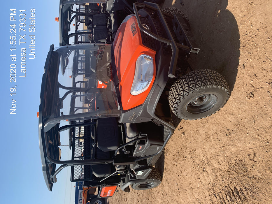 2020 Kubota RTV-X1140W-H Canopy, 4-Seater, Diesel, Windshield Acrylic Clear, LED Strobe, Backup Alarm