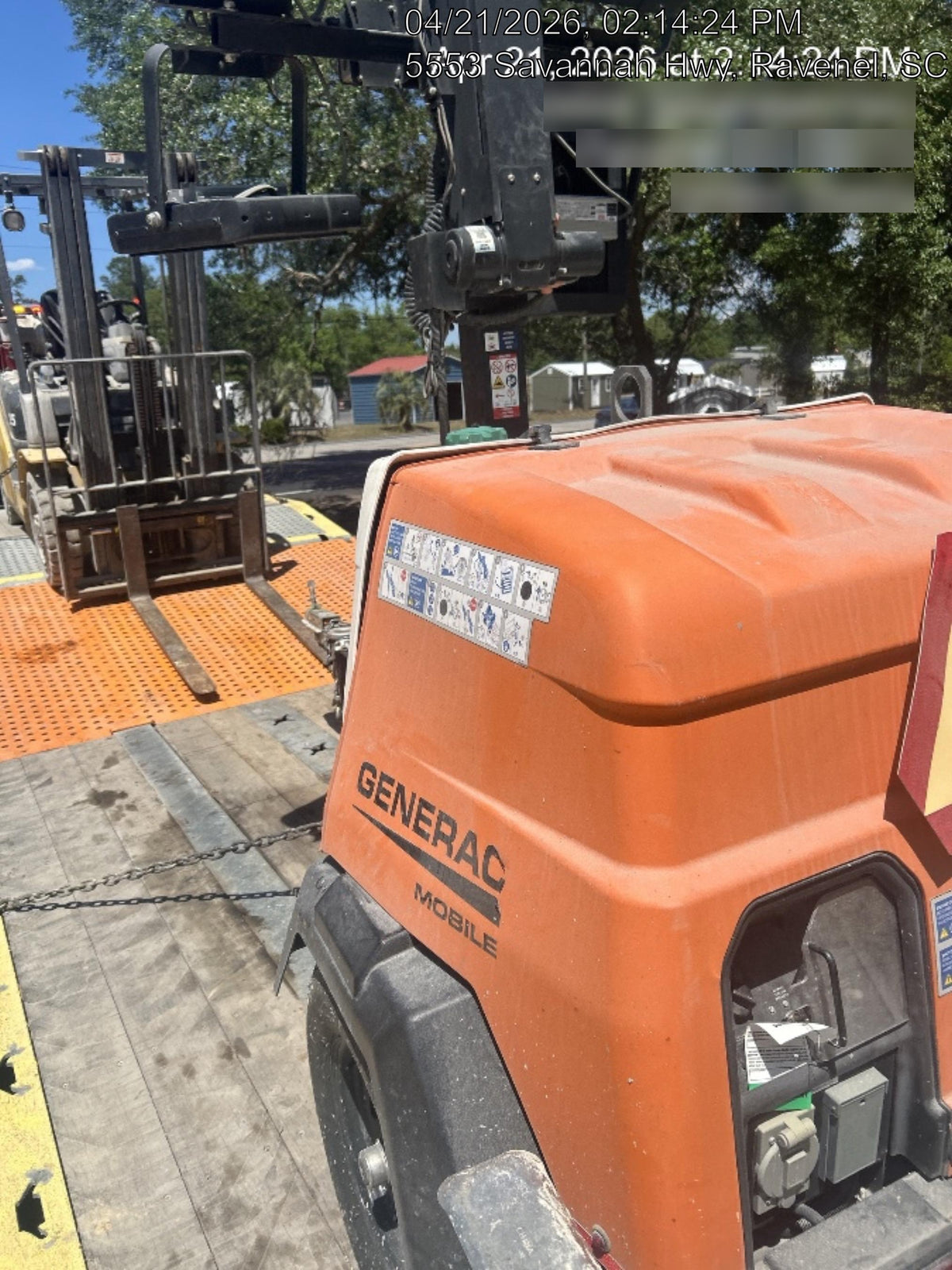 2024 Generac MLT6SKDS-STD4 ELEC WINCH Diesel, Electric Winch Mast, Powerzone Controller, (4) 320W LED Lights, 4kW Generator, 39.9 Gal Fuel Tank, 2" pintle, T3