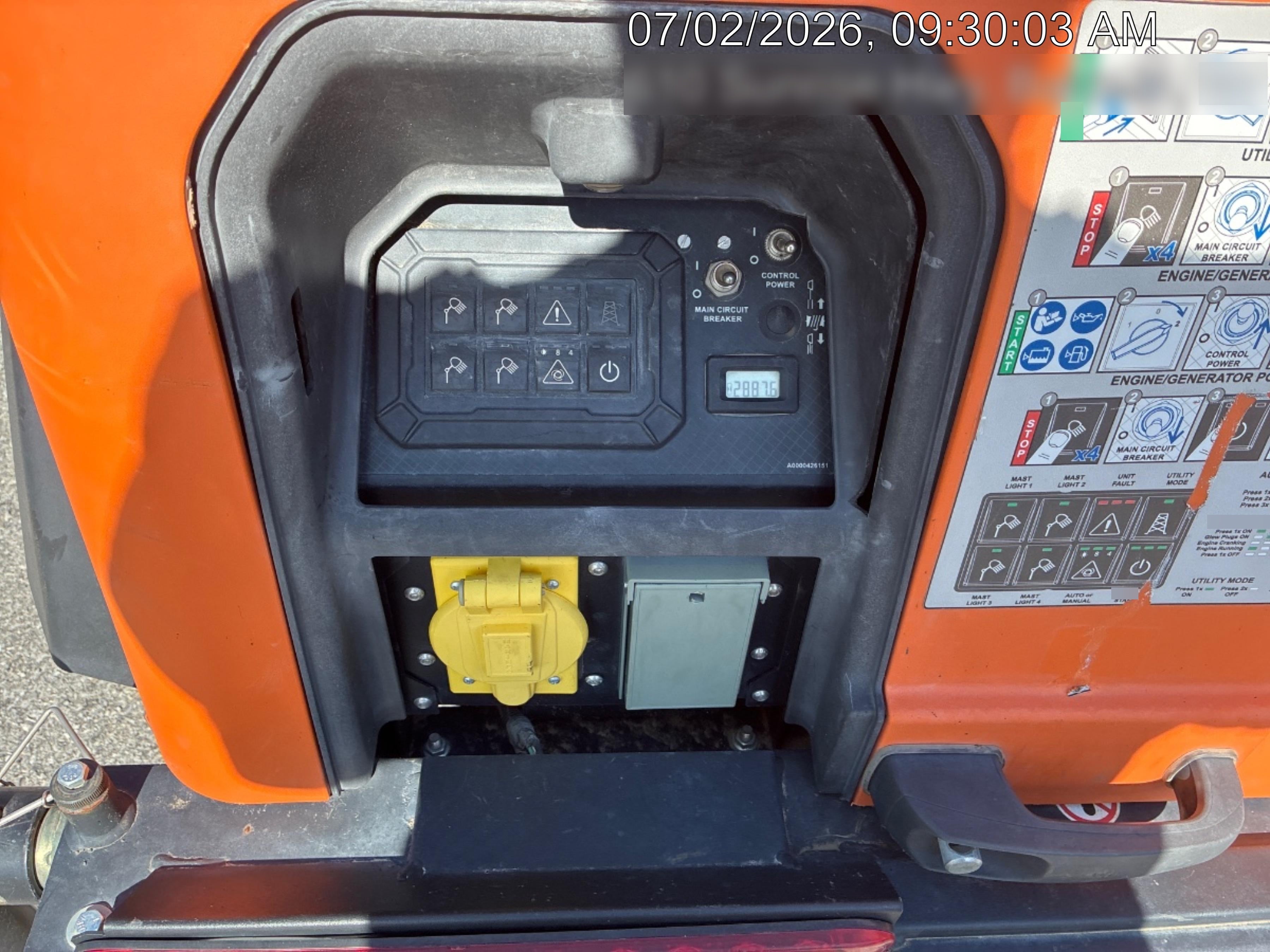 2023 Generac MLT2 Diesel, Flex Switch 120V Input, Powerzone Controller, 
(4) 320W LED Lights, 4kW Generator, 39.9 Gal Fuel Tank, 2" Ball, T3