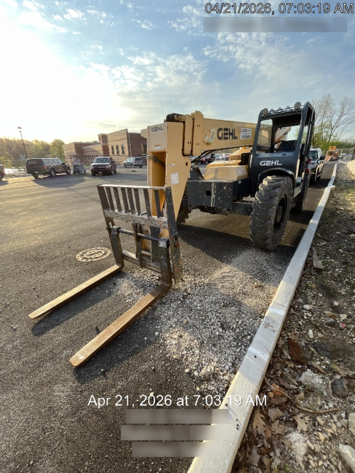 2016 Gehl RS8-44 Standard Rental Specs