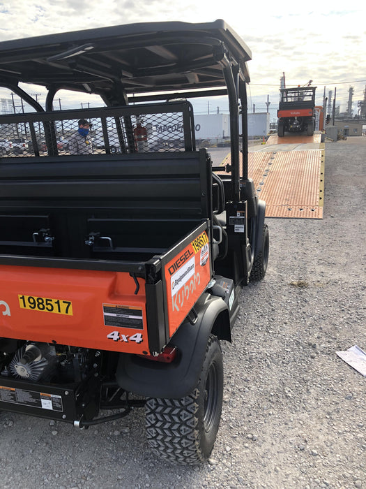 2022 Kubota RTV-X1140W-H Plastic Canopy, Windshield Acrylic Clear, LED Strobe Light, Wire Harness Kit, Back up Alarm