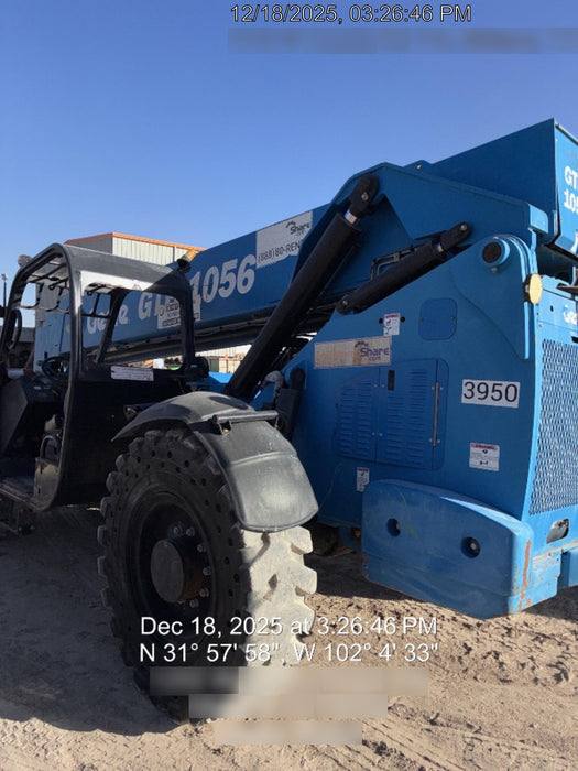 2017 Genie GTH-1056 Genie GTH1056, Solid Tires, 60" carriage, Light Kit, Open ROPS