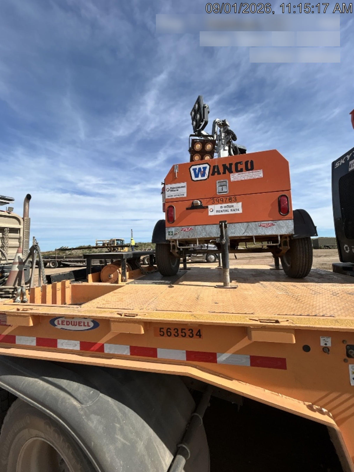 2024 Wanco WLTT-4MM4K Diesel, Deep Sea Controller, Shore Power Plug, Auto Start, (4) 350W LED Floodlights, 4kW Generator, 60 Gal Fuel Tank, 2" Ball, T3