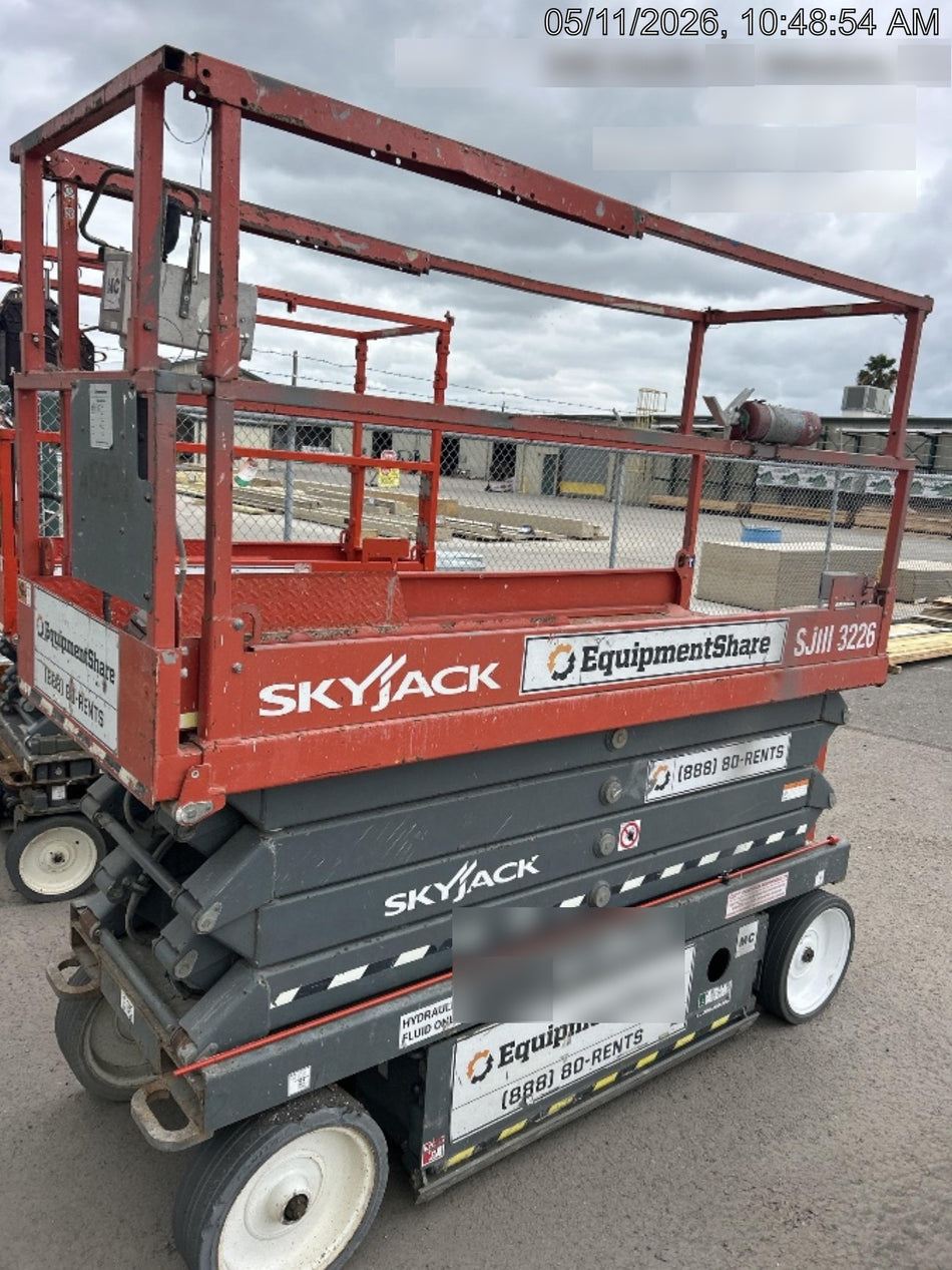 2019 Skyjack SJIII-3226 Standard Options, Trojan Batteries