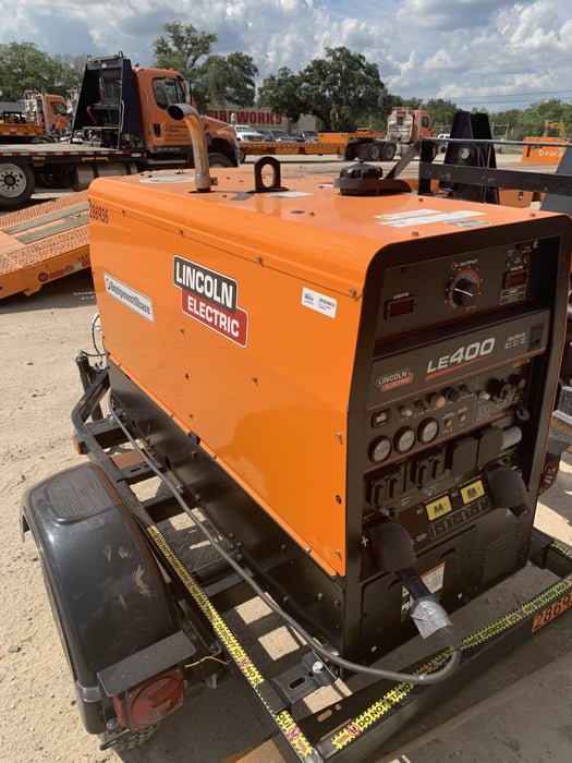 2022 Lincoln Electric LE400 Kubota V1505, Trlr, Cable Rack, Light Kit, ES Decals, T3