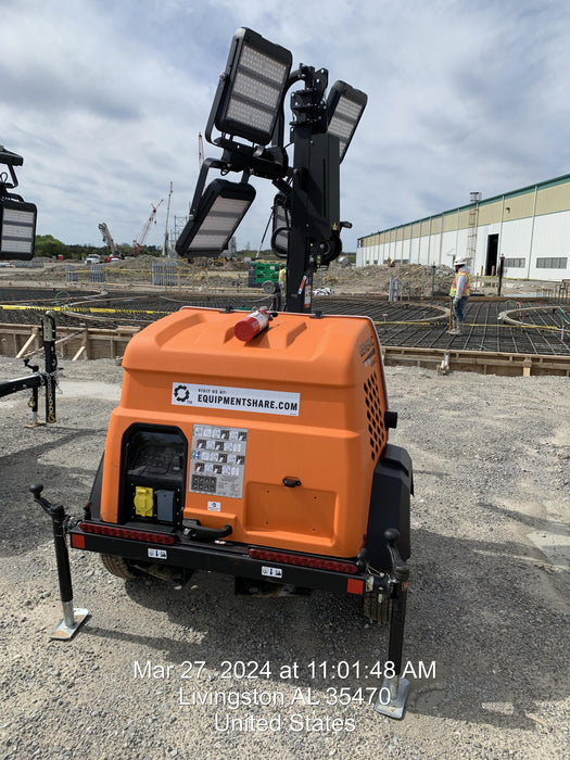 2024 Generac MLT2 Diesel, Flex Switch 120V Input, Powerzone Controller, 
(4) 320W LED Lights, 4kW Generator, 39.9 Gal Fuel Tank, 2" Ball, T3