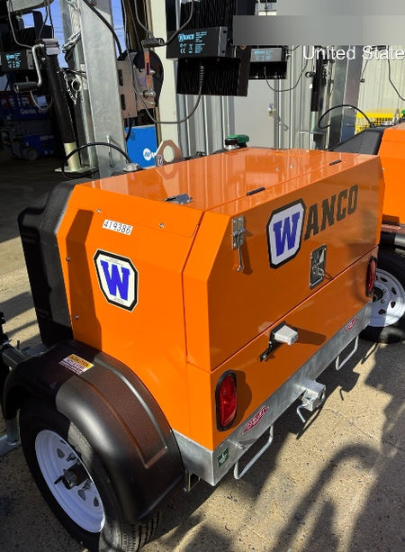2024 Wanco WLTT-4MM4K Diesel, Deep Sea Controller, Shore Power Plug, Auto Start, (4) 350W LED Floodlights, 4kW Generator, 60 Gal Fuel Tank, 2" Ball, T3