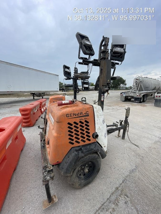 2024 Generac MLT2 Diesel, Flex Switch 120V Input, Powerzone Controller, 
(4) 320W LED Lights, 4kW Generator, 39.9 Gal Fuel Tank, 2" Ball, T3