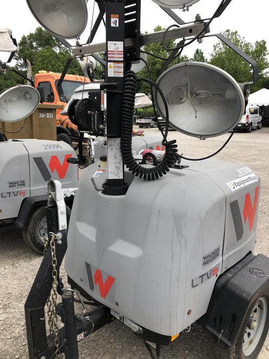 2019 Wacker Neuson LTV6L-MH Wacker Neuson LTV6L Mobile Light Tower w/Fuel Level Sensor Installed