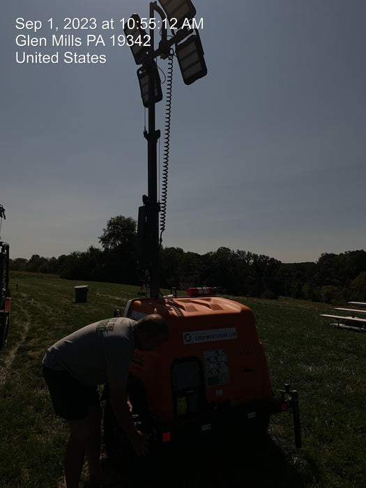 2023 Generac MLT2 Diesel, Flex Switch 120V Input, Powerzone Controller, (4) 320W LED Lights, 4kW Generator, 39.9 Gal Fuel Tank, 2" Ball, T3