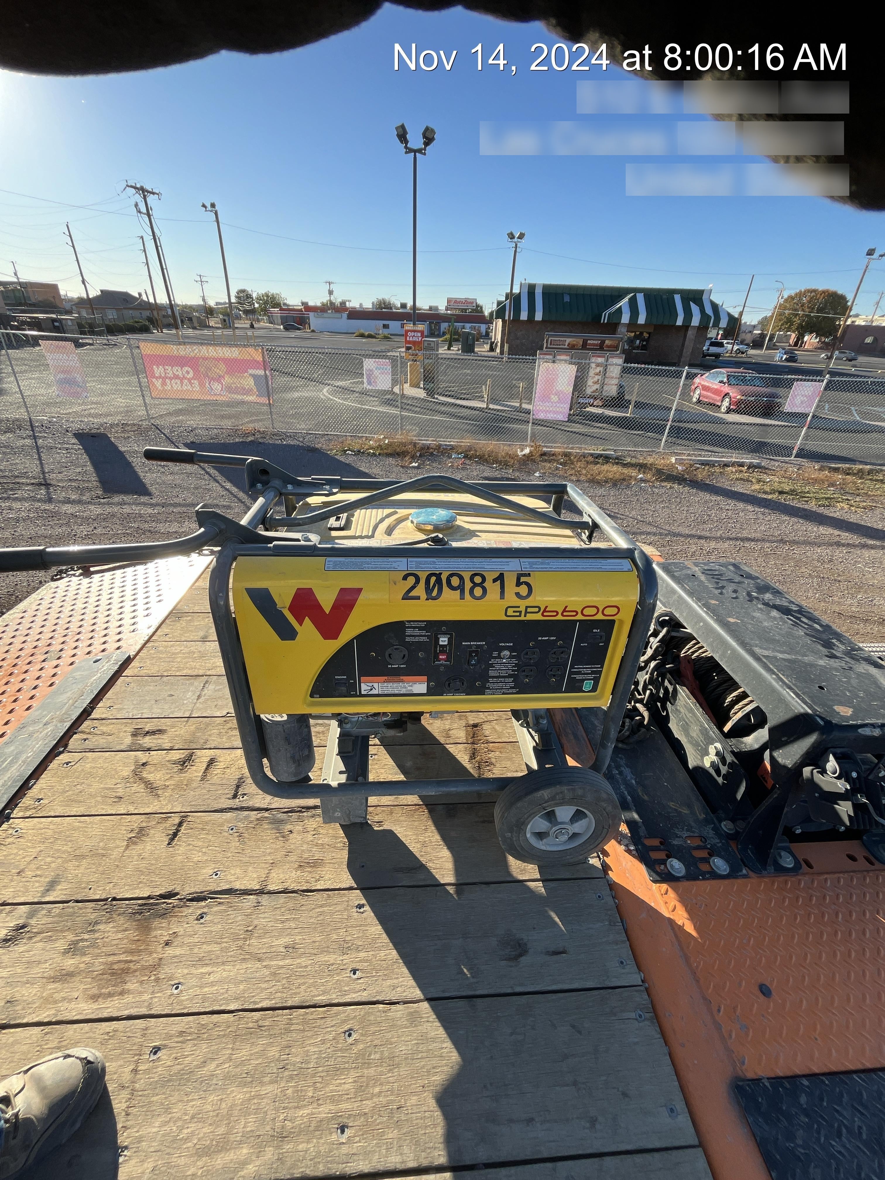 2022 WACKER NEUSON GP6600A