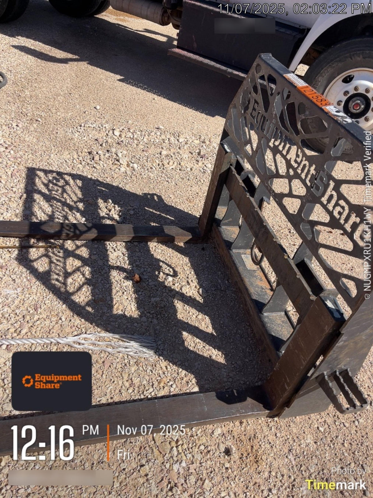 2021 PALADIN 48" Pallet Fork Assembly