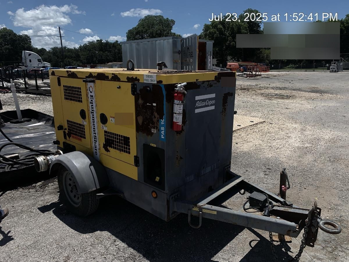 2020 ATLAS COPCO PAS 100 HF CS Enclosed