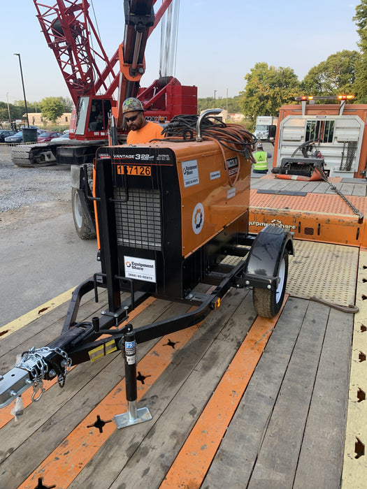 2021 Lincoln Electric Vantage 322 Vantage 322 Ready Pak 3 w/ Decals, ORANGE (includes trailer, cable rack, fender light kit) NO Telematics