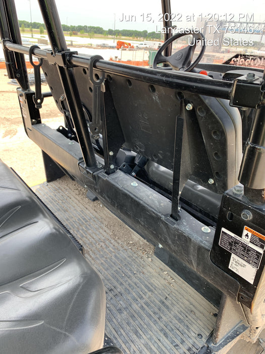 2021 Kubota RTV-X1140W-H Plastic Canopy, Windshield Acrylic Clear, LED Strobe Light, Wire Harness Kit, Back up Alarm