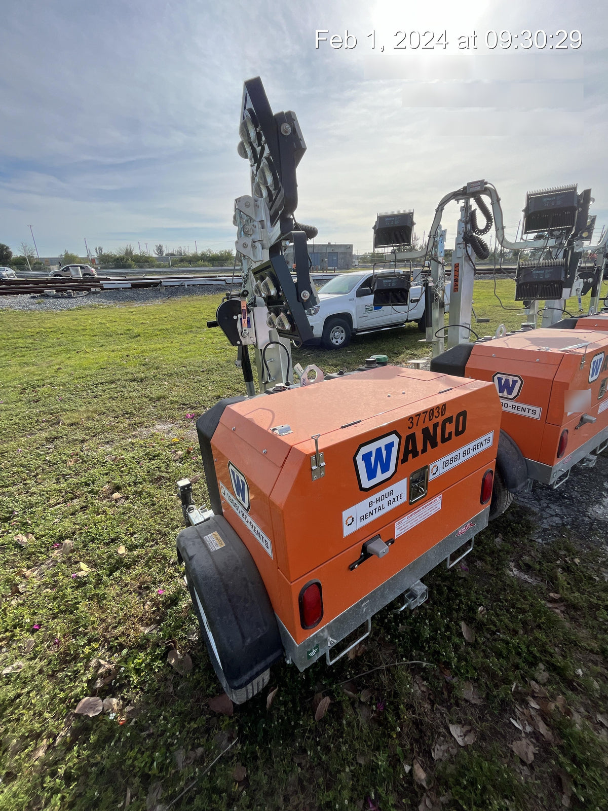 2023 Wanco WLTT-4MM4K Diesel, Deep Sea Controller, Shore Power Plug, Auto Start, (4) 350W LED Floodlights, 4kW Generator, 60 Gal Fuel Tank, 2" Ball, T3