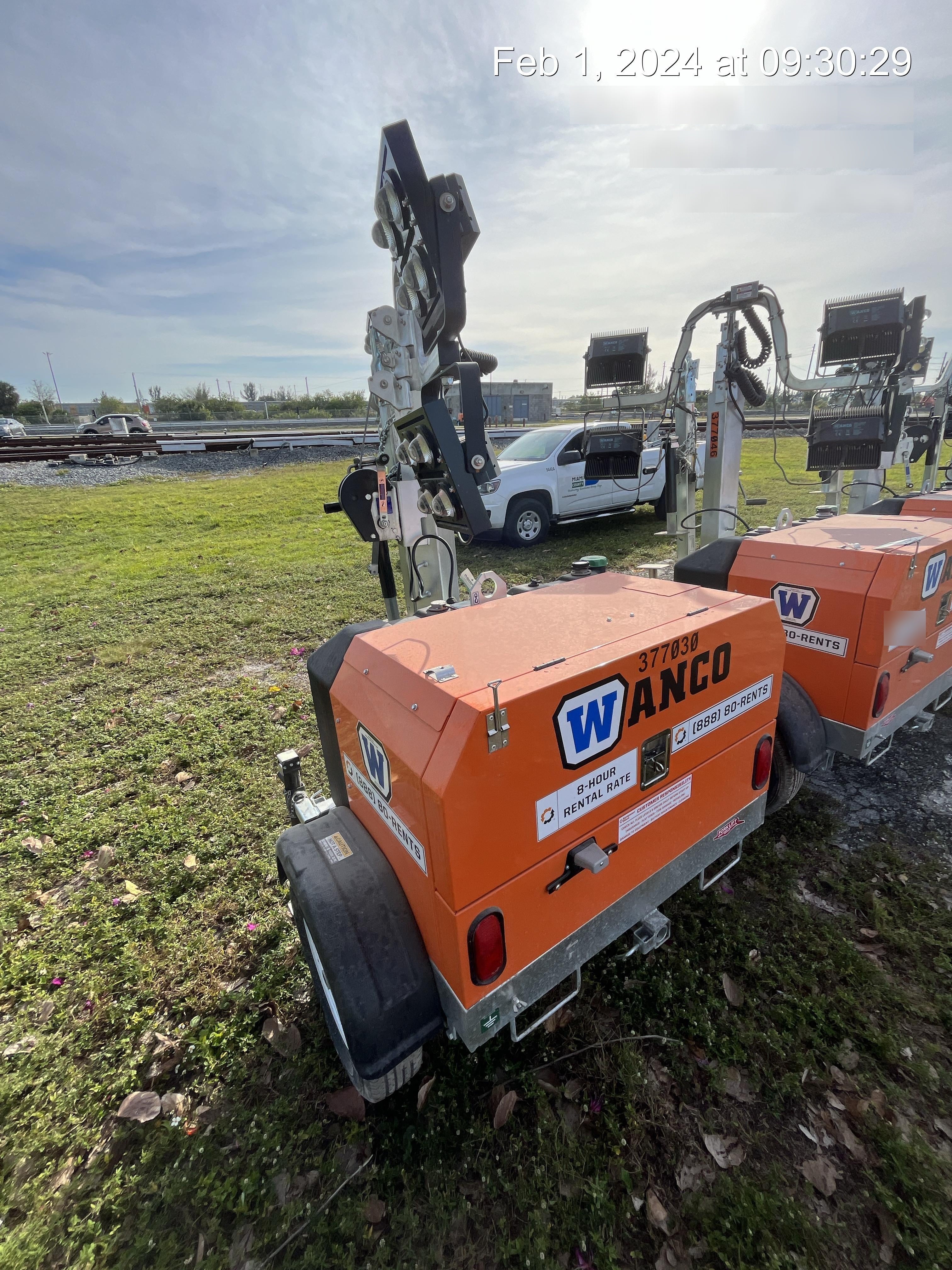 2023 Wanco WLTT-4MM4K Diesel, Deep Sea Controller, Shore Power Plug, Auto Start, (4) 350W LED Floodlights, 4kW Generator, 60 Gal Fuel Tank, 2" Ball, T3