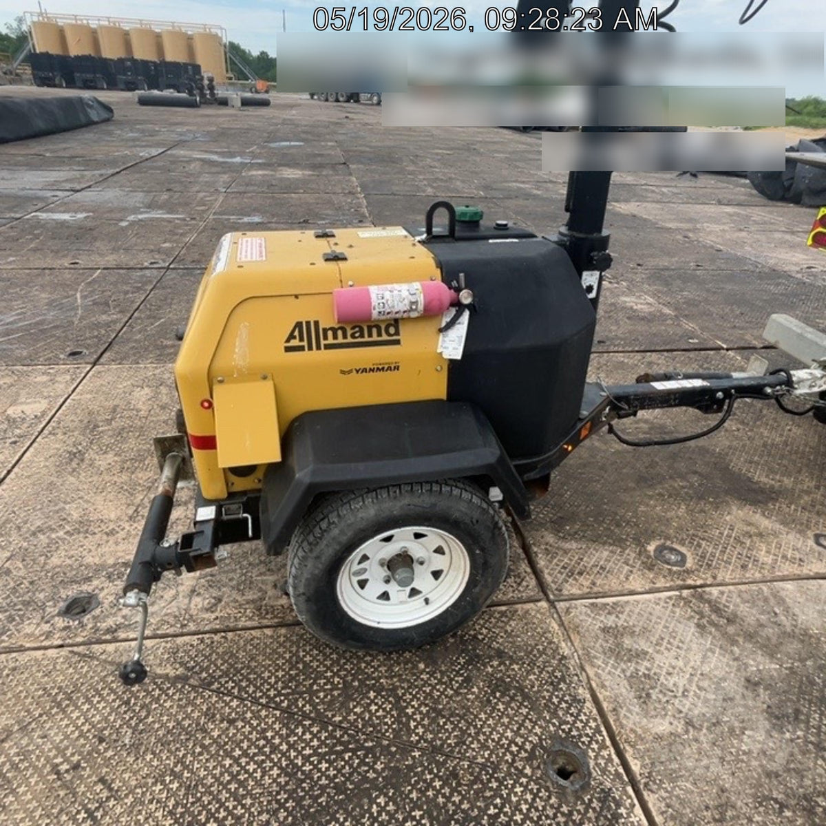 Allmand NLV3GR 3kW Light Plant - LED