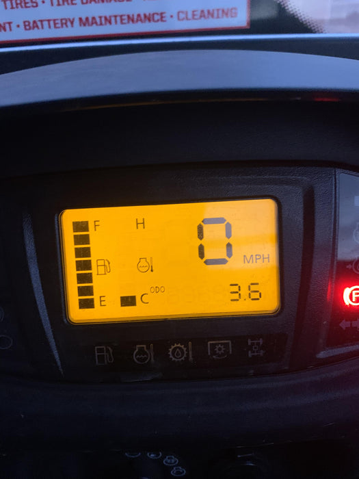 2022 Kubota RTV-X1140W-H Plastic Canopy, Windshield Acrylic Clear, LED Strobe Light, Wire Harness Kit, Back up Alarm