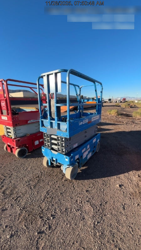 2019 Genie GS-1930 Half Height Swing Gate, 800W Inverter