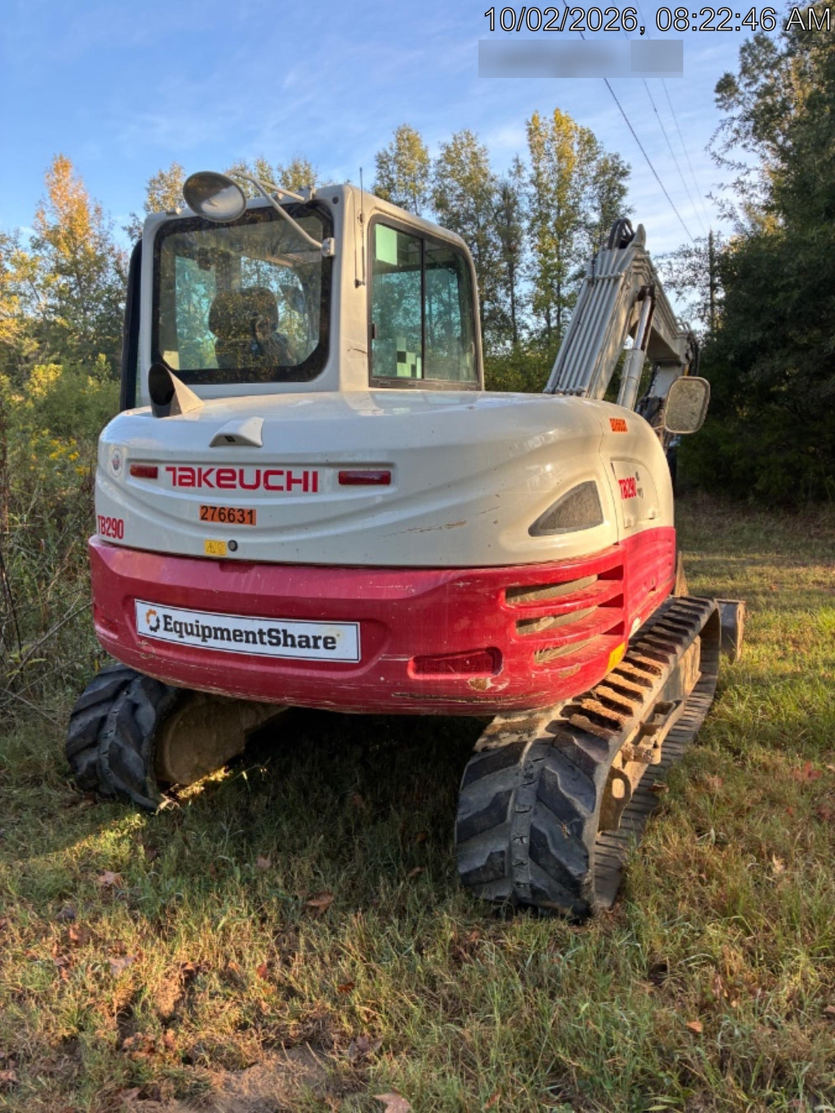 2022 TAKEUCHI TB290-CR