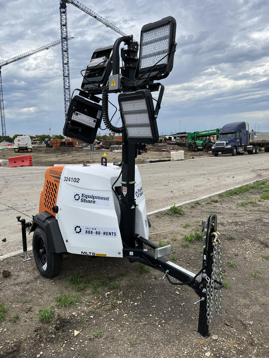 2023 Generac MLT2 Diesel, Flex Switch 120V Input, Powerzone Controller, (4) 320W LED Lights, 4kW Generator, 39.9 Gal Fuel Tank, 2" Ball, T3