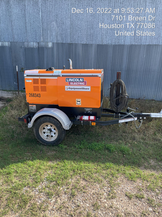 2022 Lincoln Electric LE400 Kubota V1505, Trlr, Cable Rack, Light Kit, ES Decals, T3