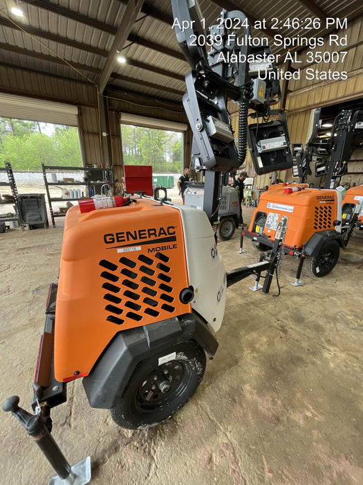 2024 Generac MLT2 Diesel, Flex Switch 120V Input, Powerzone Controller, 
(4) 320W LED Lights, 4kW Generator, 39.9 Gal Fuel Tank, 2" Ball, T3