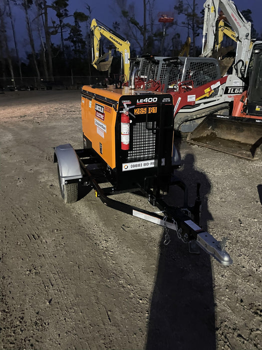 2022 Lincoln Electric LE400 Kubota V1505, Trlr, Cable Rack, Light Kit, ES Decals, T3