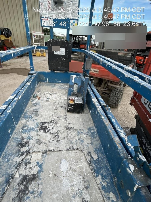 2017 Genie GS-1930 Genie GS-1930 Lift w/Fixed Rail and Chain Entry