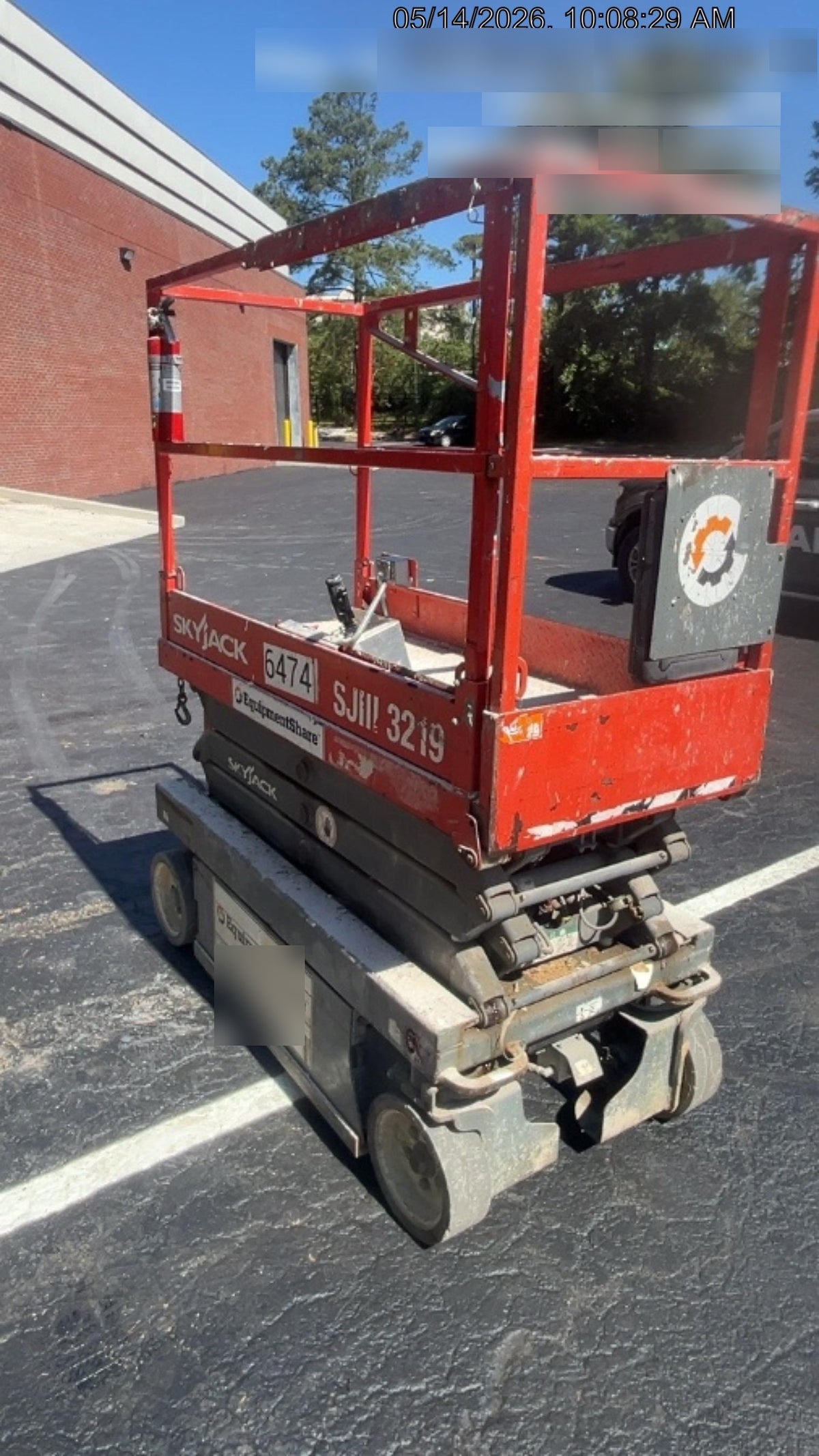 2017 Skyjack SJIII-3219 Skyjack SJ3219, Extended Warranty 5yr/5k hr