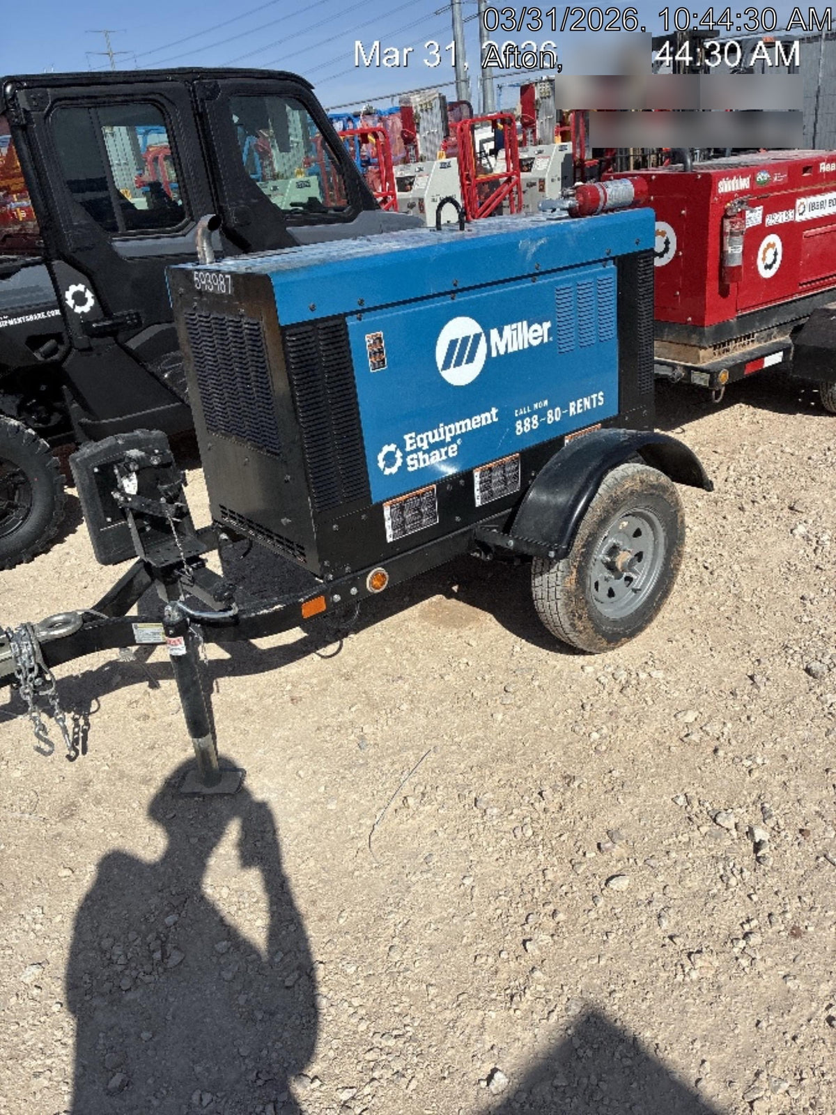 2025 MILLER ELECTRIC BIG BLUE 400