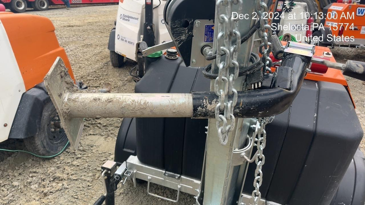 2024 Wanco WLTT-4MM4K Diesel, Deep Sea Controller, Shore Power Plug, Auto Start, (4) 350W LED Floodlights, 4kW Generator, 60 Gal Fuel Tank, 2" Ball, T3