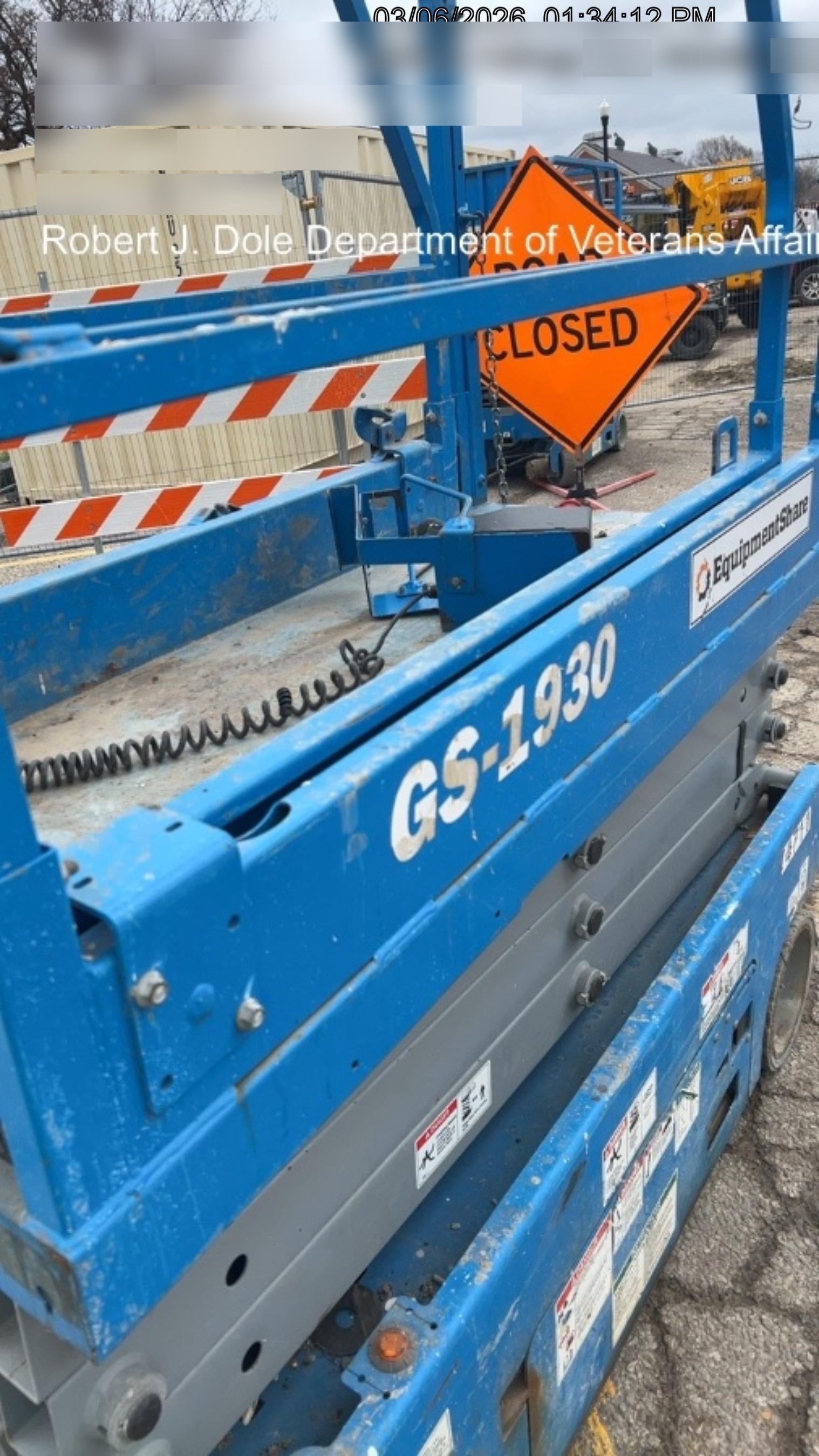 2020 Genie GS-1930 Fixed rails with chain entry gate - Pre A92.20