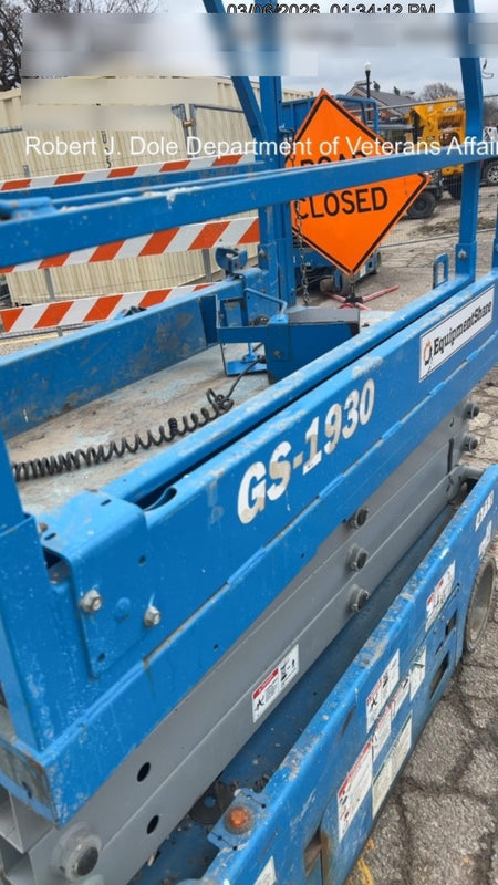 2020 Genie GS-1930 Fixed rails with chain entry gate - Pre A92.20