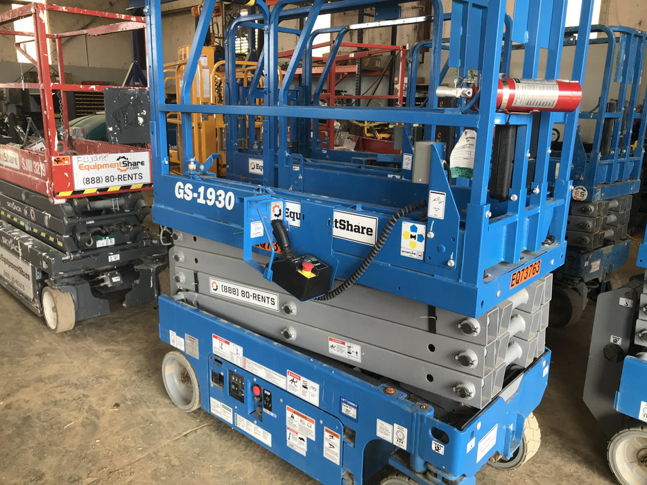 2020 Genie GS-1930 Fixed rails with chain entry gate - Pre A92.20