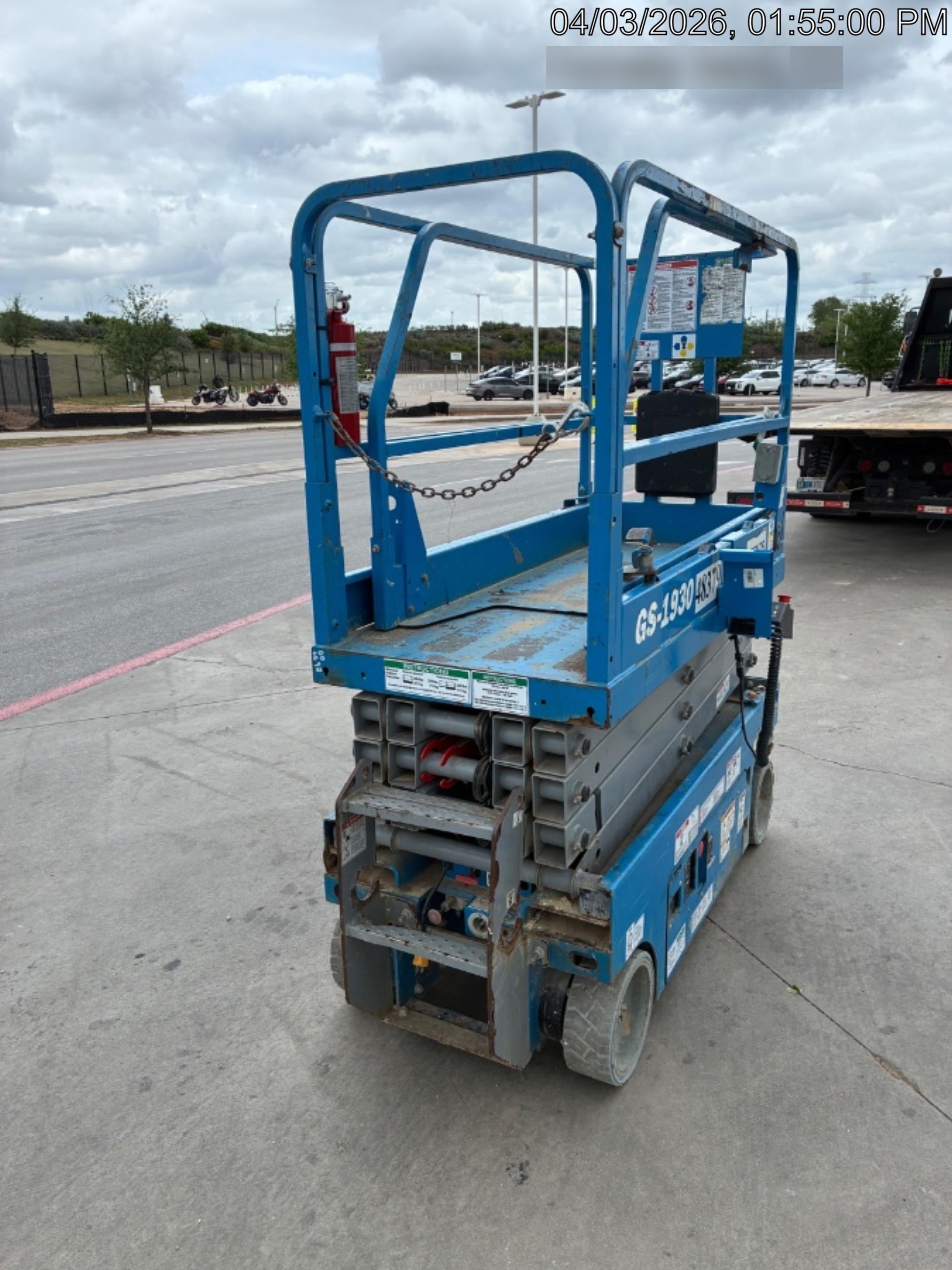 2019 Genie GS-1930 Fixed rails with chain Entry