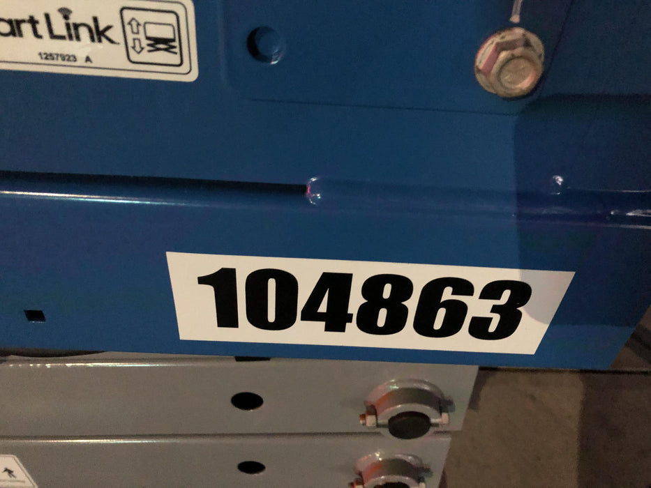 2020 Genie GS-1930 Solid Non Marking Tires, Beacon, Folding rails with half height swing gate, 800W Inverter