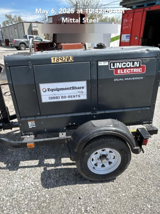 2021 Lincoln Electric Dual Maverick 200/200X Ready Pak 3, Includes Trailer, Cable Rack, Fender Light Kit