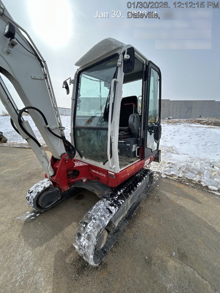 2022 TAKEUCHI TB235-2CR