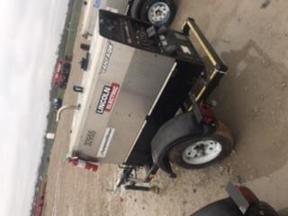 2019 Lincoln Electric Vantage 322 Welder Ready-Pak 3, Two wheel trailer, Fender and Light kit, Cable Rack