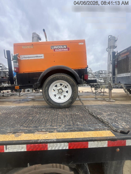 2022 Lincoln Electric LE400 Kubota V1505, Trlr, Cable Rack, Light Kit, ES Decals, T3