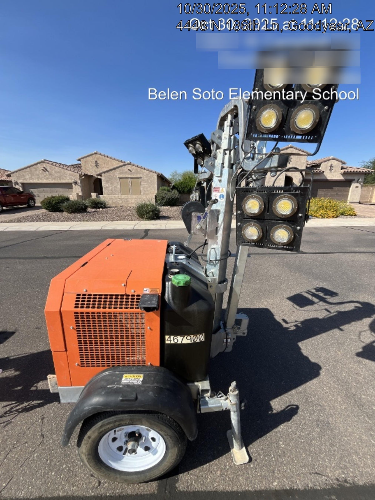 2024 Wanco WLTT-4MM4K Diesel, Deep Sea Controller, Shore Power Plug, Auto Start, (4) 350W LED Floodlights, 4kW Generator, 60 Gal Fuel Tank, 2" Ball, T3