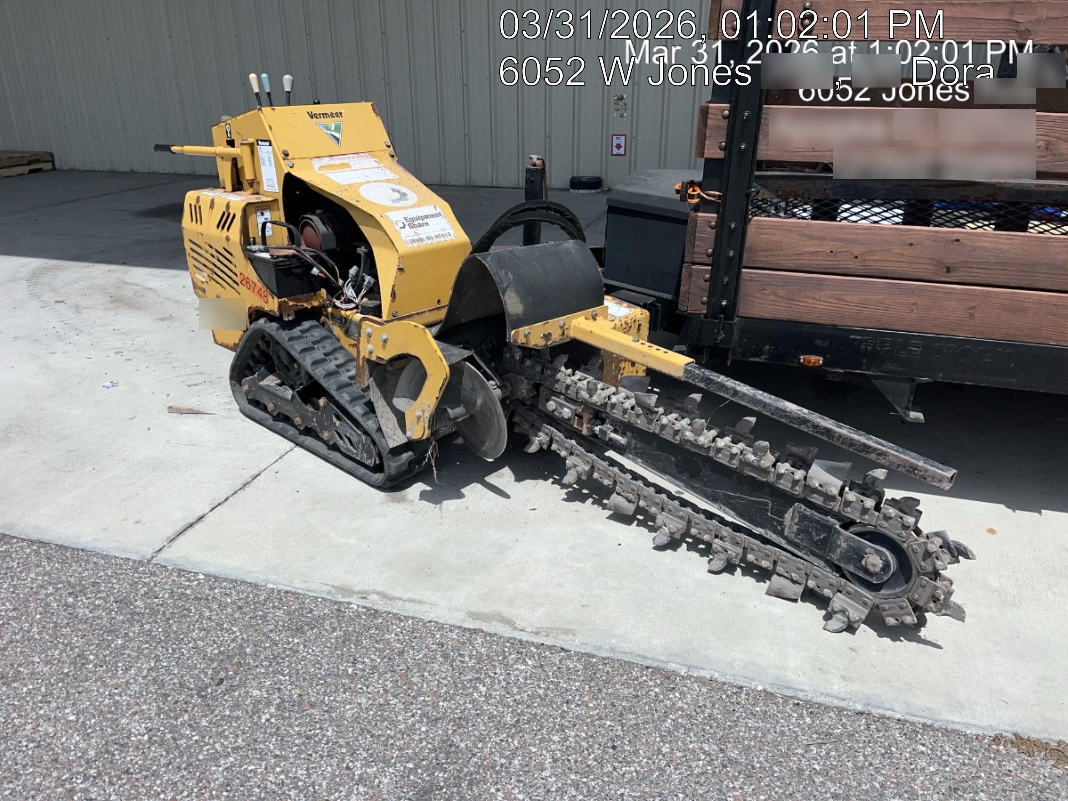 2019 VERMEER RTX250