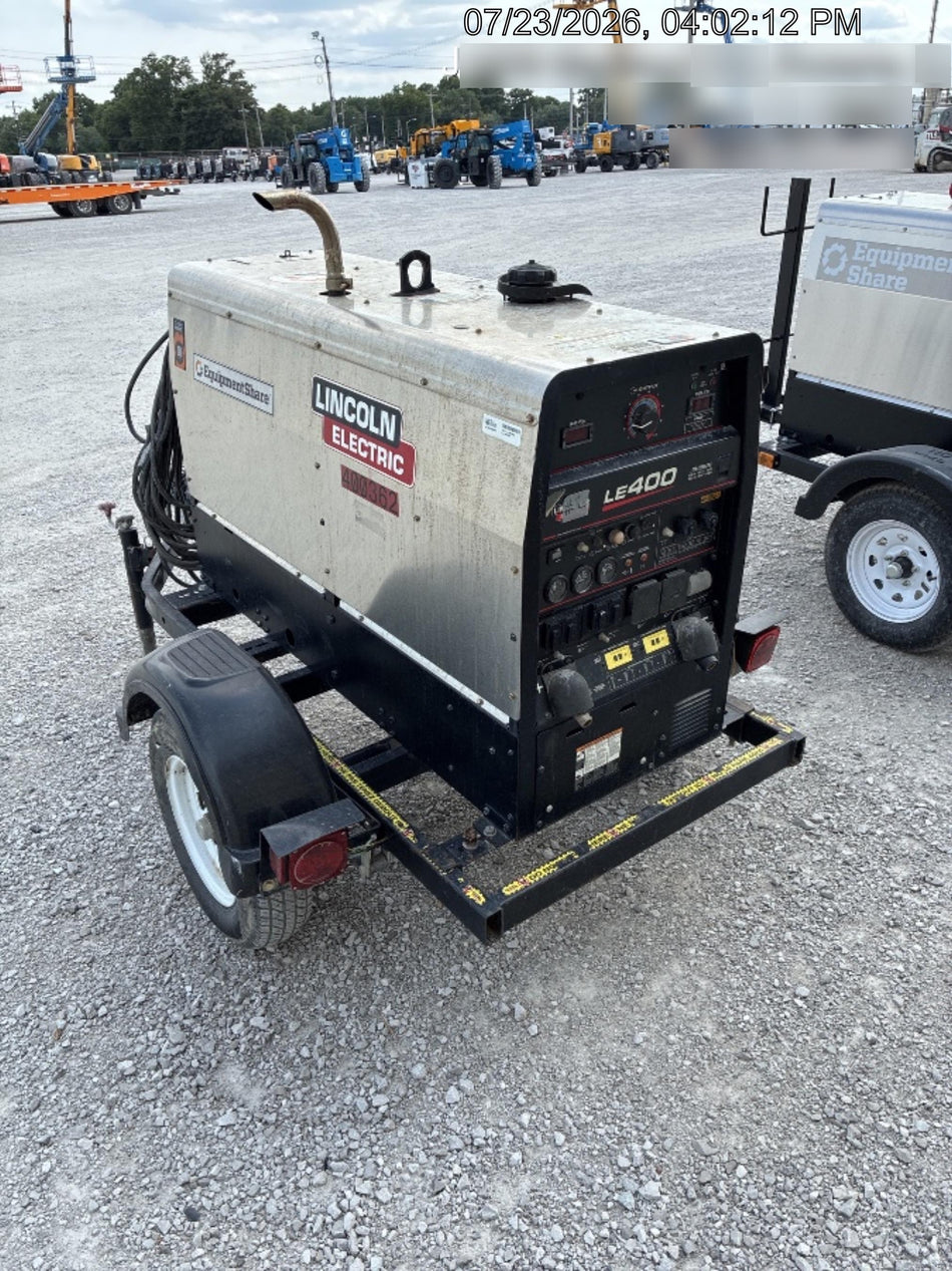 2024 Lincoln Electric LE400 Kubota V1505, Trlr, Cable Rack, Light Kit, ES Decals, T3