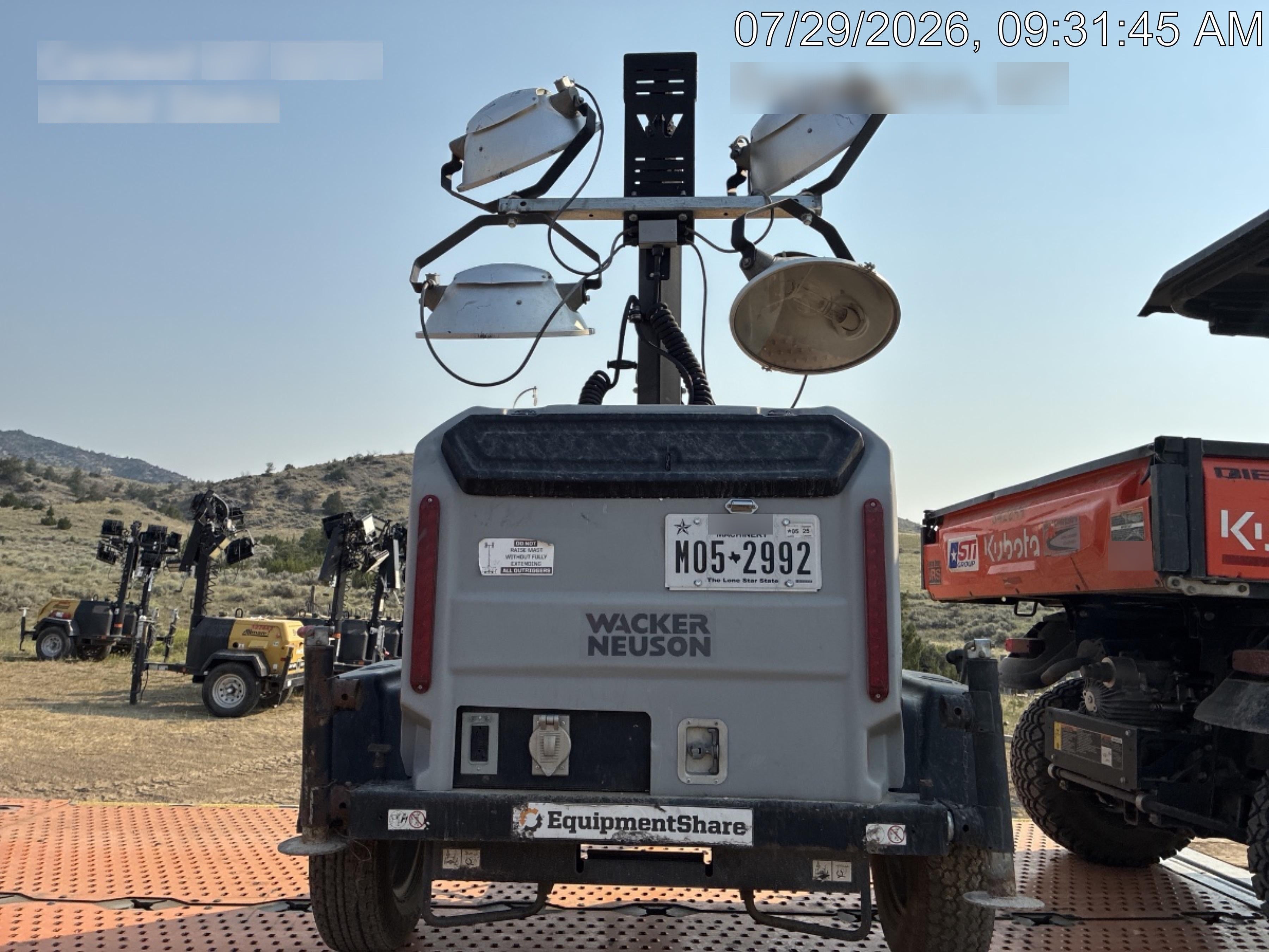 2019 Wacker Neuson LTV6L-MH Standard Options, ES Track Hardware, Fuel Level Sensor