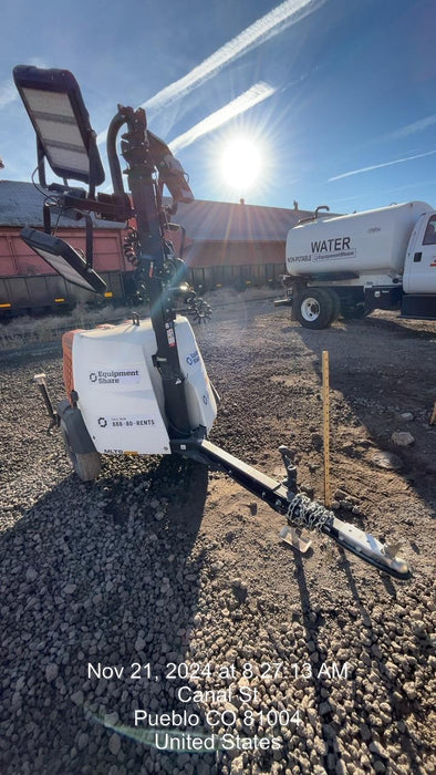 2023 Generac MLT2 Diesel, Flex Switch 120V Input, Powerzone Controller, 
(4) 320W LED Lights, 4kW Generator, 39.9 Gal Fuel Tank, 2" Ball, T3