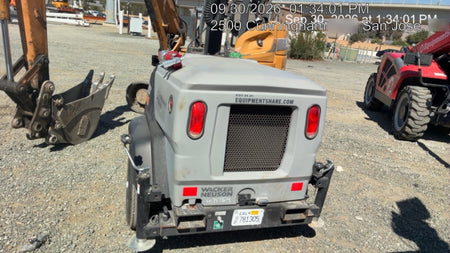 2024 Wacker Neuson LTT4 Diesel, Kohler KDW702, Deep Sea Controller, Auto Start, LED 320W, Bypass Outlet, T3