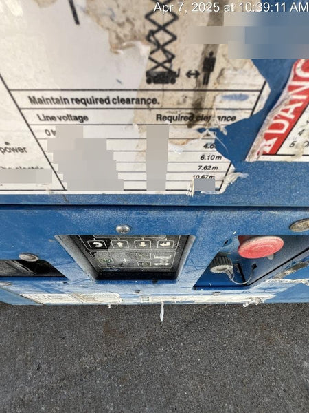 2020 Genie GS-1930 Solid Non Marking Tires, Beacon, Folding rails with half height swing gate